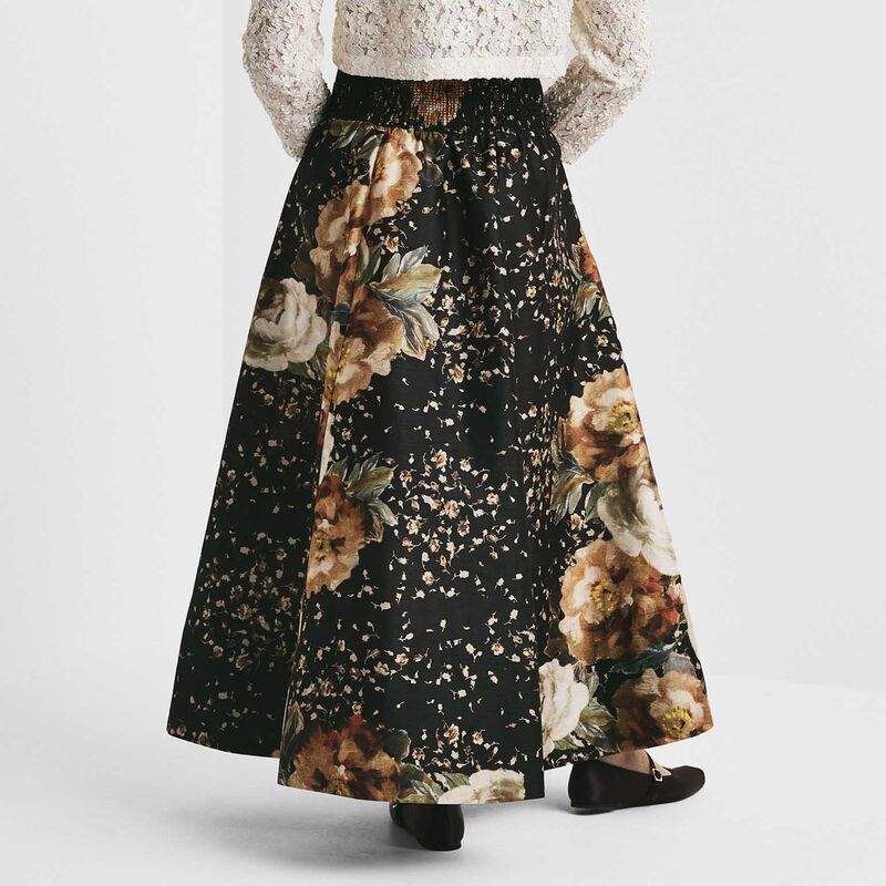 byTiMo Taffeta Maxi Skirt image number 1